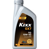 Масло моторное Kixx GX7 10w40, полусинтетическое, API SQ, для бензинового двигателя, 1л, арт. L2188AL1E1