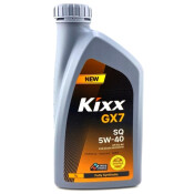 Масло моторное Kixx GX7 5w40, синтетическое, API SQ, для бензинового двигателя, 1л, арт. L2185AL1E1