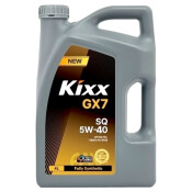 Масло моторное Kixx GX7 5w40, синтетическое, API SQ, для бензинового двигателя, 4л, арт. L218544TE1