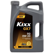 Масло моторное Kixx GX7 0w20, синтетическое, API SQ RC, ILSAC GF-7A, для бензинового двигателя, 4л, арт. L218144TE1
