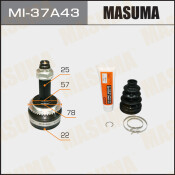 ШРУС Masuma, 22x57x25x43мм, арт. MI-37A43