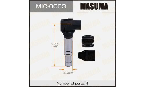 Катушка зажигания Masuma, для Audi A2 / A3, арт. MIC-0003