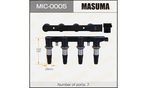 Катушка зажигания Masuma, для Chevrolet Aveo / Cruze (2H0 / LDT), арт. MIC-0005