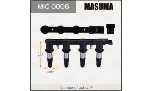 Катушка зажигания Masuma, арт. MIC-0006