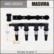 Катушка зажигания Masuma, для Chevrolet Aveo / Cruze (LDE), арт. MIC-0023