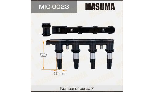 Катушка зажигания Masuma, для Chevrolet Aveo / Cruze (LDE), арт. MIC-0023