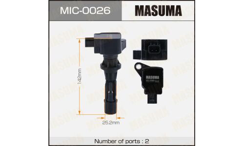 Катушка зажигания Masuma, для Ford Mondeo (Duratec HE 2.3), арт. MIC-0026