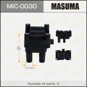 Катушка зажигания Masuma, для Ford Mondeo / Fusion (Duratec 1.4 / Zetec S 1.25), арт. MIC-0030