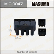 Катушка зажигания Masuma, для Volkswagen Golf (AZG / BSX), арт. MIC-0047