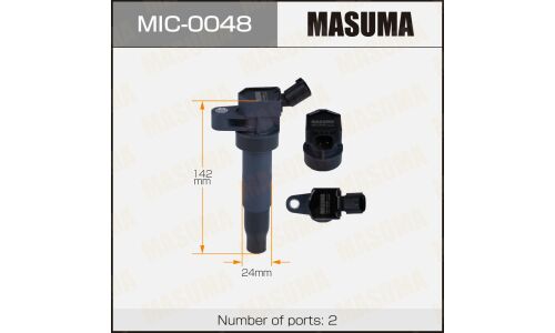 Катушка зажигания Masuma, для Hyundai Santa Fe / ix35 (Theta / Theta 2), арт. MIC-0048