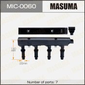 Катушка зажигания Masuma, для Opel Astra (B14NET / A14NET), арт. MIC-0060