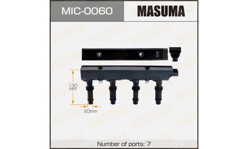 Катушка зажигания Masuma, для Opel Astra (B14NET / A14NET), арт. MIC-0060