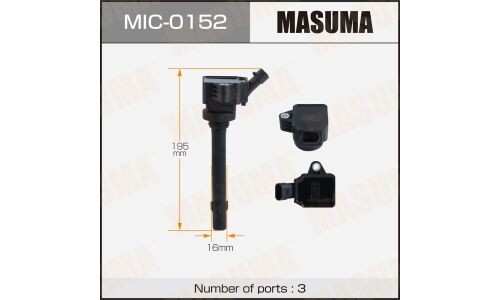 Катушка зажигания MASUMA, GEELY ATLAS / JLE-4G18TD