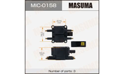 Катушка зажигания MASUMA, CHERY TIGGO 4 / SQRE4G15B