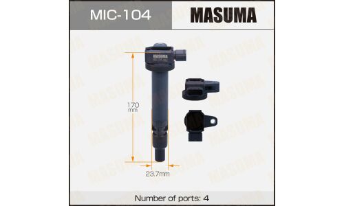 Катушка зажигания Masuma (3RZFE), арт. MIC-104