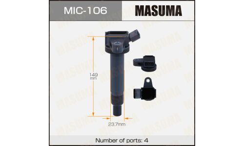 Катушка зажигания Masuma (2UZFE), арт. MIC-106