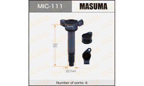 Катушка зажигания Masuma, для Toyota Mark X (2GRFE), арт. MIC-111