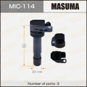 Катушка зажигания Masuma (EJ-DE / EJ-VE / M100A), арт. MIC-114 Катушка зажигания Masuma (EJ-DE / EJ-VE / M100A), арт. MIC-114