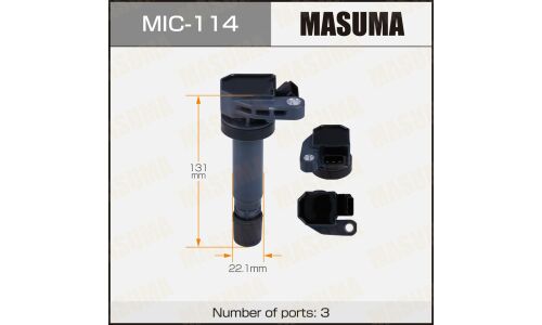 Катушка зажигания Masuma (EJ-DE / EJ-VE / M100A), арт. MIC-114