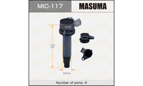 Катушка зажигания Masuma, для Toyota bB / Townace, арт. MIC-117