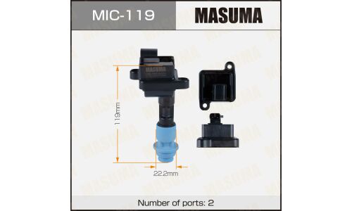 Катушка зажигания Masuma, для Toyota Mark II (1JZGTE), арт. MIC-119