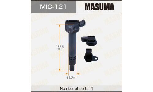 Катушка зажигания Masuma, для Toyota Crown Majesta (1URFSE), арт. MIC-121
