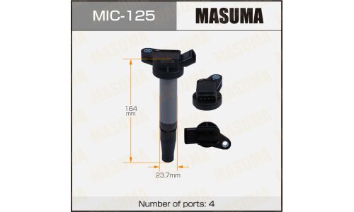 Катушка зажигания Masuma, для Toyota Highlander, Lexus RX350 (2GRFKS), арт. MIC-125