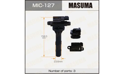 Катушка зажигания Masuma, для Toyota Sparky / Cami (K3VE), арт. MIC-127