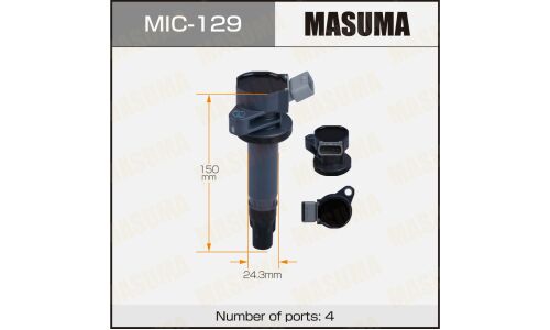 Катушка зажигания Masuma, для Daihatsu Mira, арт. MIC-129