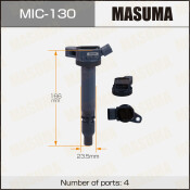 Катушка зажигания Masuma, арт. MIC-130 Катушка зажигания Masuma, арт. MIC-130