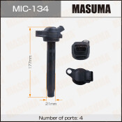 Катушка зажигания Masuma, для Lexus RX350, Toyota Highlander (2GRFKS), арт. MIC-134