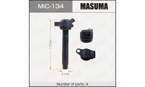 Катушка зажигания Masuma, для Lexus RX350, Toyota Highlander (2GRFKS), арт. MIC-134