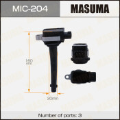 Катушка зажигания Masuma (MR20DE), арт. MIC-204 Катушка зажигания Masuma (MR20DE), арт. MIC-204