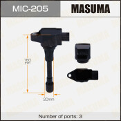 Катушка зажигания Masuma, арт. MIC-205 Катушка зажигания Masuma, арт. MIC-205