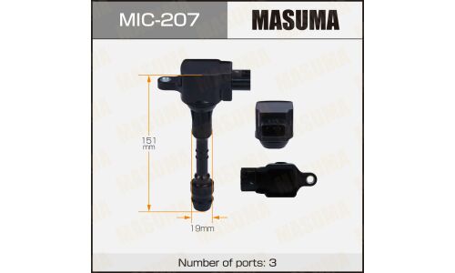 Катушка зажигания Masuma, для Nissan Patrol, арт. MIC-207