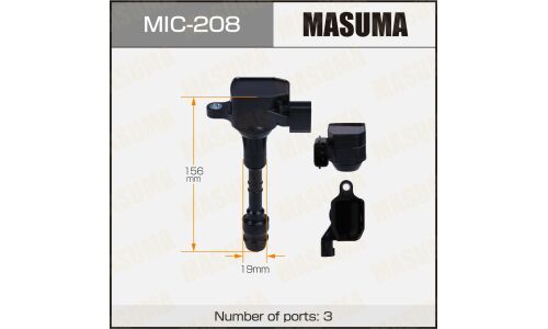Катушка зажигания Masuma, для Nissan Teana / Murano, арт. MIC-208