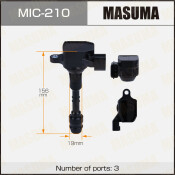 Катушка зажигания Masuma, для Infiniti FX35 / M35, арт. MIC-210 Катушка зажигания Masuma, для Infiniti FX35 / M35, арт. MIC-210