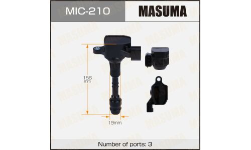 Катушка зажигания Masuma, для Infiniti FX35 / M35, арт. MIC-210