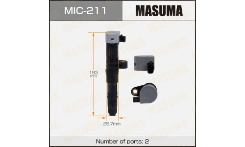 Катушка зажигания Masuma, для Nissan Almera, арт. MIC-211