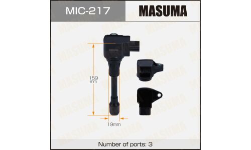 Катушка зажигания Masuma, для Infiniti QX56 / QX80, арт. MIC-217