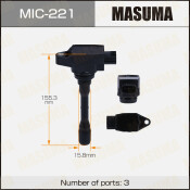 Катушка зажигания Masuma, для Infiniti Q50 / Q60 (VR30DDTT), арт. MIC-221 Катушка зажигания Masuma, для Infiniti Q50 / Q60 (VR30DDTT), арт. MIC-221