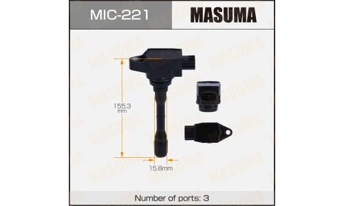 Катушка зажигания Masuma, для Infiniti Q50 / Q60 (VR30DDTT), арт. MIC-221