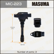 Катушка зажигания Masuma, для Infiniti QX50 (KR20DDET), арт. MIC-223