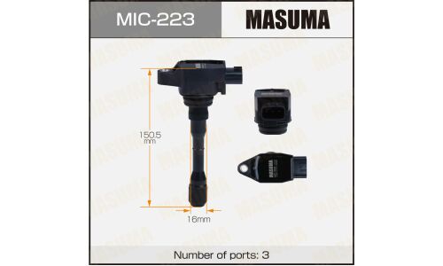 Катушка зажигания Masuma, для Infiniti QX50 (KR20DDET), арт. MIC-223