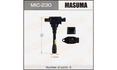 Катушка зажигания MASUMA, NISSAN SERENA / MR20DD