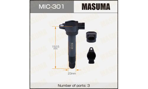 Катушка зажигания Masuma, для Mitsubishi Pajero, арт. MIC-301