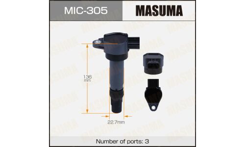 Катушка зажигания Masuma, для Mitsubishi Colt, арт. MIC-305