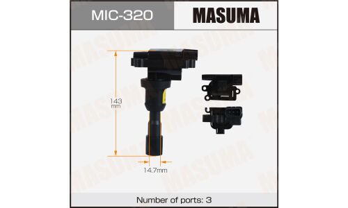 Катушка зажигания MASUMA, MITSUBISHI AIRTREK / 4G63T