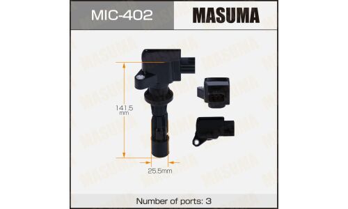 Катушка зажигания Masuma, для Mazda 3 / 6, арт. MIC-402