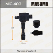 Катушка зажигания Masuma, для Mazda Axela, арт. MIC-403 Катушка зажигания Masuma, для Mazda Axela, арт. MIC-403